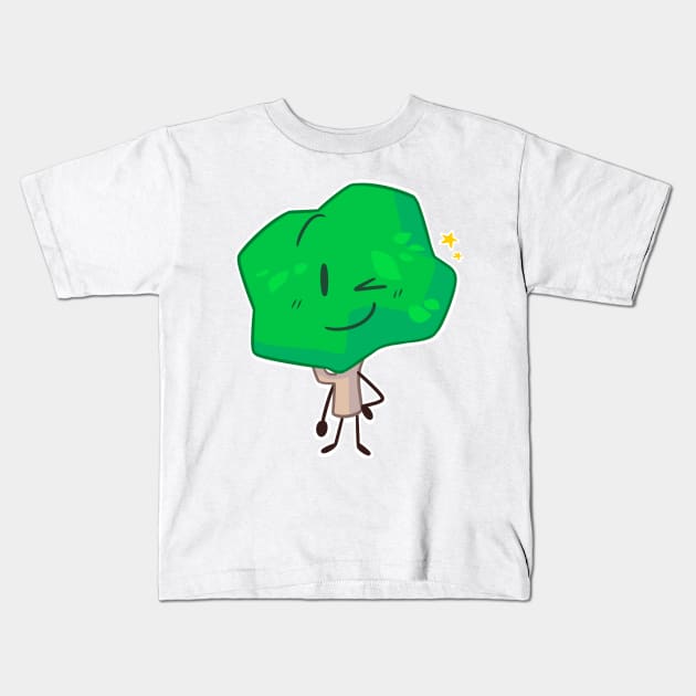 Tree BFB/TPOT Kids T-Shirt by PuppyRelp